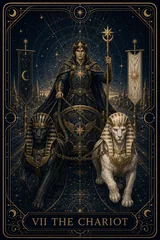 7. The Chariot tarot card
