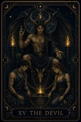 15. The Devil tarot card