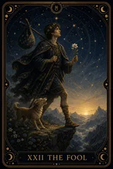 22. The Fool tarot card